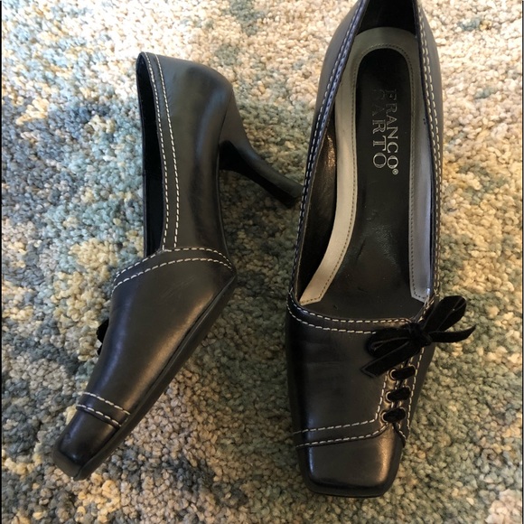 Franco Sarto Shoes - Franco Sarto black leather heels